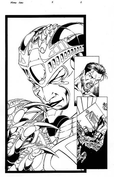 Weapon Zero interior page, in Phil Back's Joe Benitez Comic Art Gallery ...