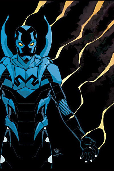 Blue Beetle 1 Color Cover In Michael Hollands Hamner Cully Covers Blue Beetle Comic Art