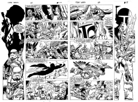 Gene Day and Tom Palmer - Star Wars #68, pages 10-11 Comic Art
