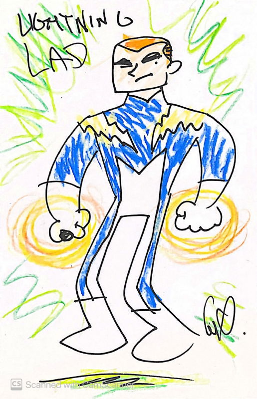 Lightning Lad Legion of Superheroes , in Gilad Anni-Padda's Star Trek