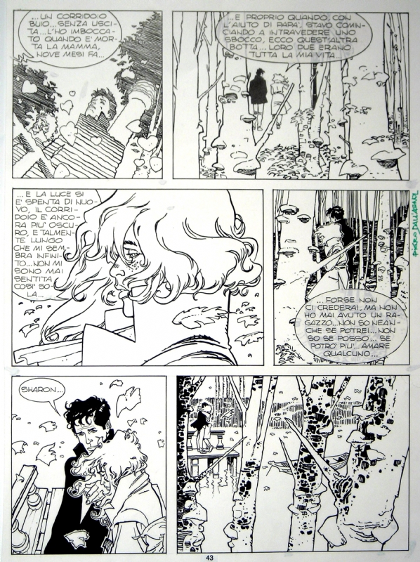 Dylan Dog #45, pg. 43, in christian stoklas's DALL´AGNOL, Piero Comic ...