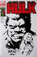 Hulk Couple Comic Art