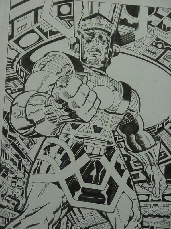 GALACTUS KIRBY RECREATION !, in GREEN LANTERN 76's GREEN LANTERN 76 ...