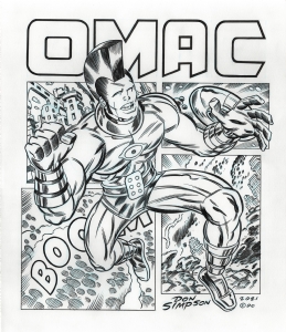 OMAC (2021), Comic Art