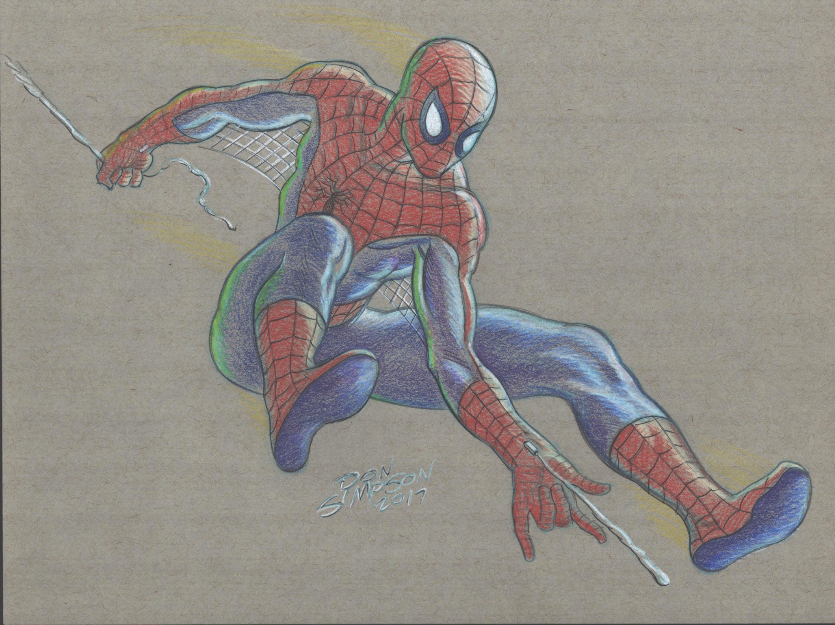Share 80+ cartoon spider man sketch latest - seven.edu.vn