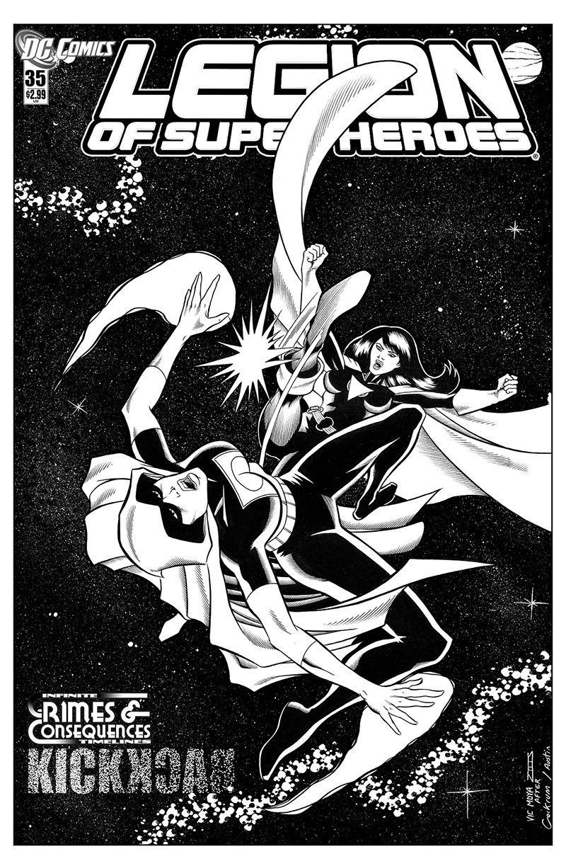 Legion of Superheroes Homage to Ms. Marvel Issue 22 ( Infinite