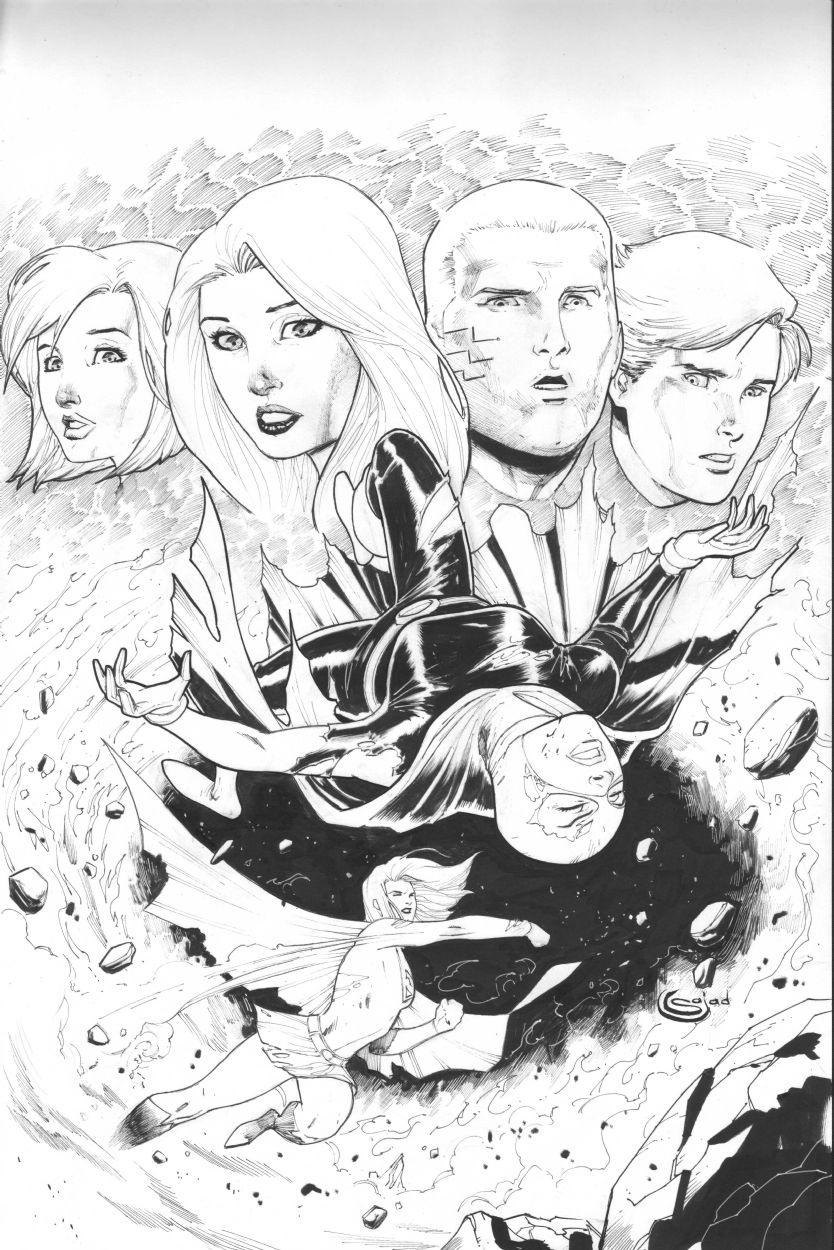 Legion of Superheroes Homage to Bionic Man Vs Bionic Woman Issue 2 ...