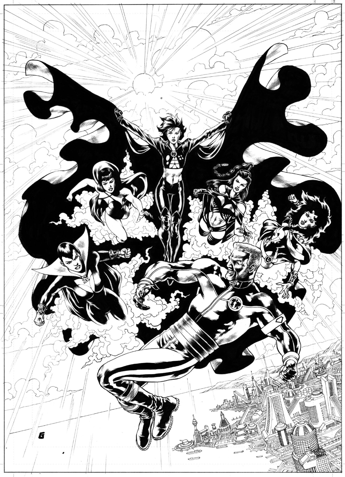 Legion Of Superheroes Homage To Teen Titans Issue 26 ( Infinite 