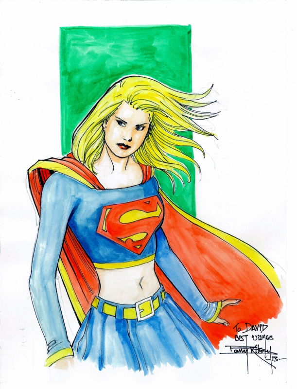 Supergirl by Barry Kitson, in David Dawson's Supergirl Comic Art ...