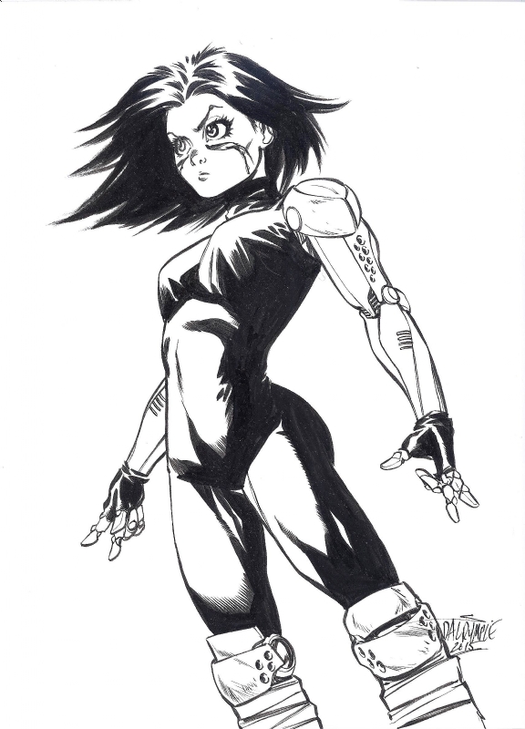 Watch Clip Drawing Alita the Battle Angel  Prime Video
