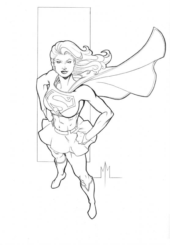 Supergirl by Michael McDaniel, in Brent W's Supergirl 2 Comic Art ...