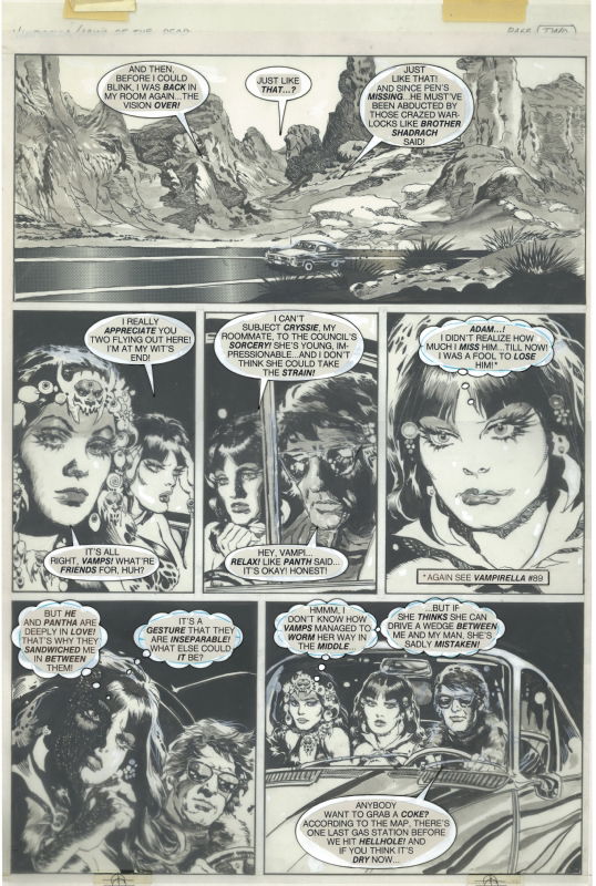 Gonzalo Mayo Vampirella Number 97 Page 6 (July, 1981), in Phil Weiss's ...