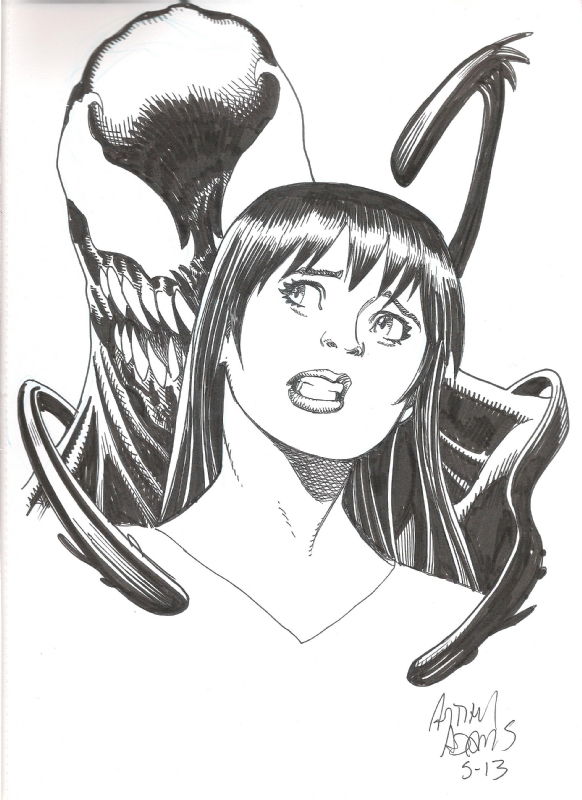 Mary Jane Watson - Carlos Gómez, in Rashid BH's Commissions Comic