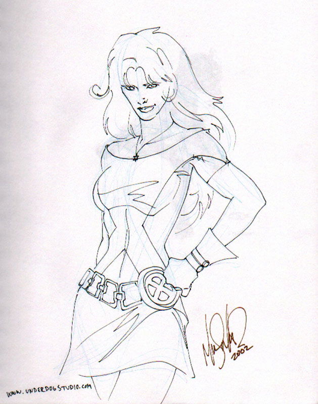 Ultimate Kitty Pryde by Mike S. Miller, in Brian Hughes's Sketchbook ...