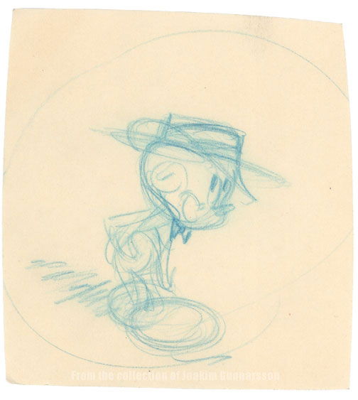 Floyd Gottfredson sketch, in Joakim Gunnarsson's Floyd Gottfredson ...