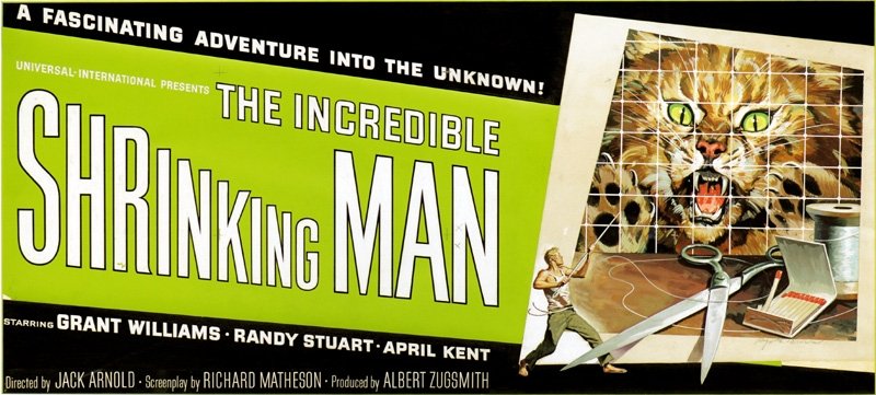 The Incredible Shrinking Man In Brian Emrichs Movie Poster Original