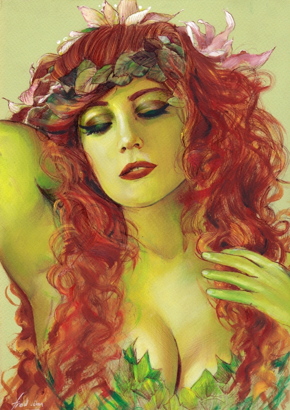 Poison ivy barbie Hair by me | giechi argie | Flickr