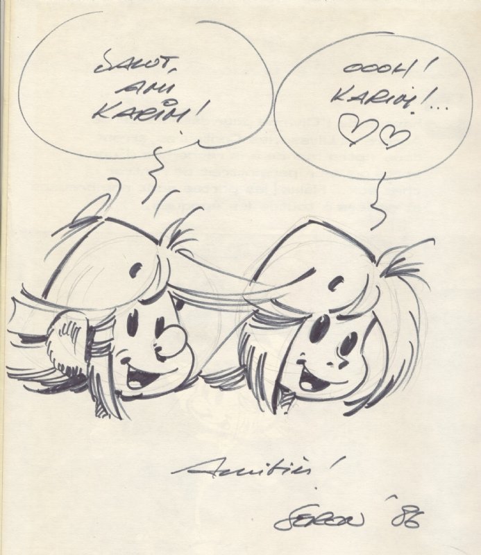 Aurore et Ulysse les Centaures, in Karim coll's Pierre SERON Comic Art ...