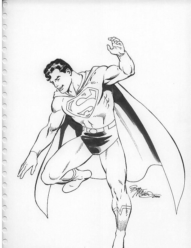 Superman - Bob Mcleod, in Terence Ceniza's DC Heroes Comic Art Gallery Room