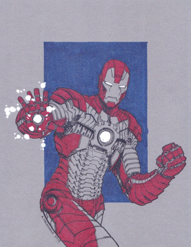 Bearbrick x Marvel The Infinity Saga Iron Man Mark II 1000% - US