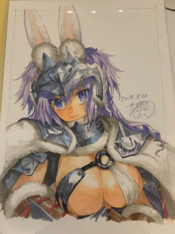 Fate Grand Order Artist Arco Wada Original Art ワダアルコ In Joseph Chua S Fate Grand Order Comic Art Gallery Room