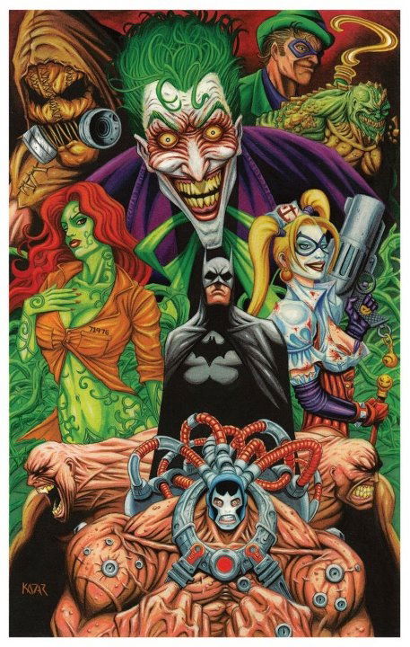 Arkham Asylum, in frank kadar's Paintings and Illustrations Comic Art ...