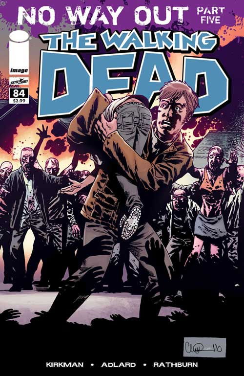 Walking Dead 84 Original Cover by Charlie Adlard, in The Nowell ...