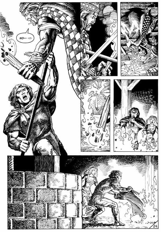 Sir Balin Page 24, in Michael Peters's Legends of Camelot: Sir Balin ...