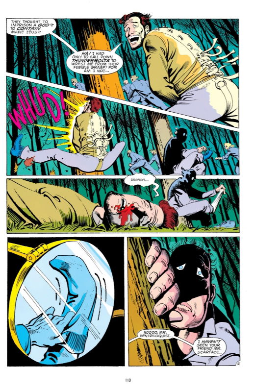 Batman - 1993 - Knightfall - Detective Comics : Issue 659 page 2 - Maxie  Zeus / Ventriloquist / Amygdala, in Jeremy .'s DC (Published) Comic Art  Gallery Room