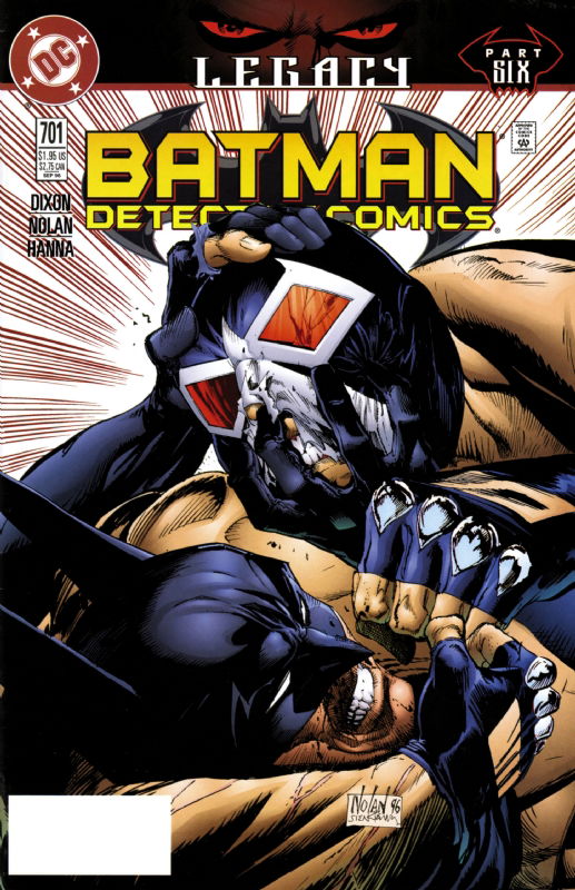 Batman - 1996 - Legacy - Detective Comics : Issue 701 page 13 - Batman  versus Bane (the rematch), in Jeremy .'s DC (Published) Comic Art Gallery  Room