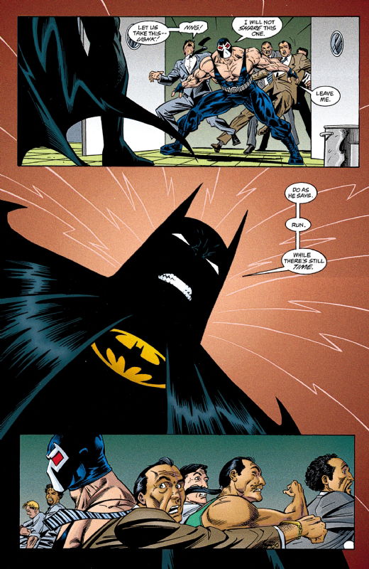 Batman - 1996 - Legacy - Detective Comics : Issue 701 page 13 - Batman  versus Bane (the rematch), in Jeremy .'s DC (Published) Comic Art Gallery  Room