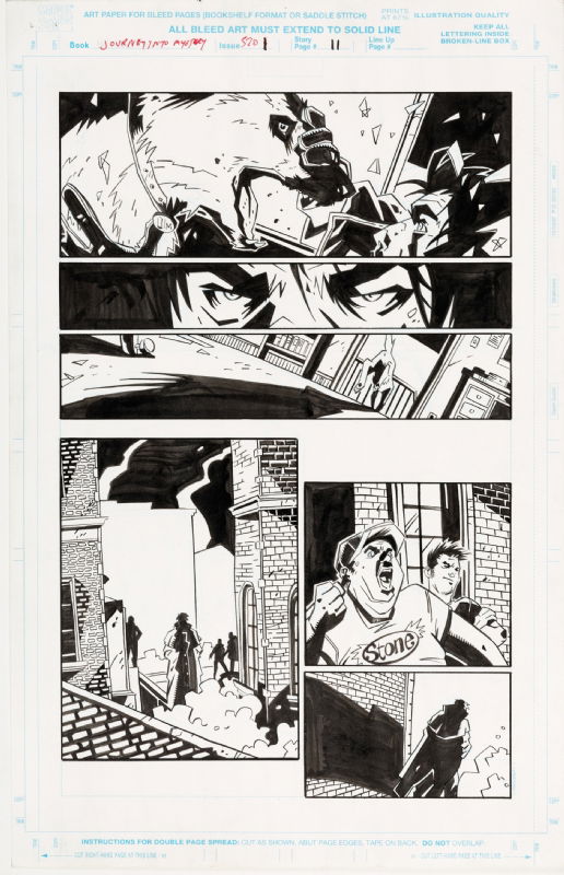 Journey into Mystery 520 Page 11 - Karl Kerschl, in Uwe K.'s Publisher ...