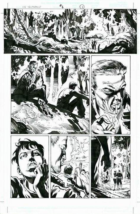 The Brotherhood 6 Page 07, in Uwe K.'s Artist - Joe Bennett Comic Art ...