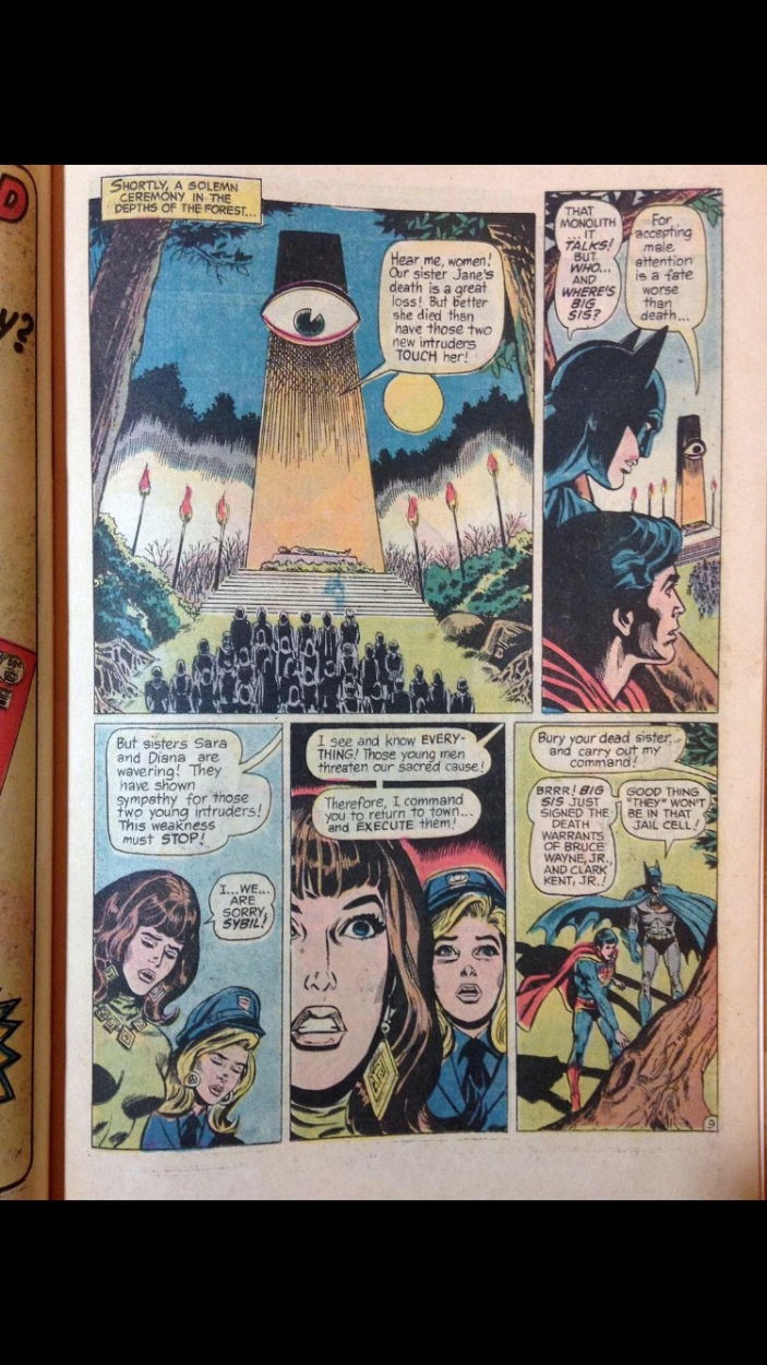 World S Finest Page In Red Raven S Collectionneur Comic Art Gallery Room