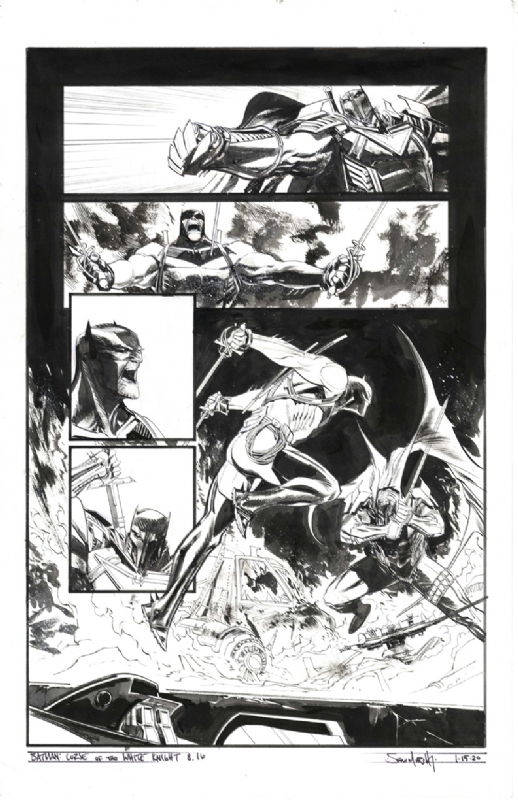 Sean Murphy Shares B+W Preview Pages For Batman: Curse Of The