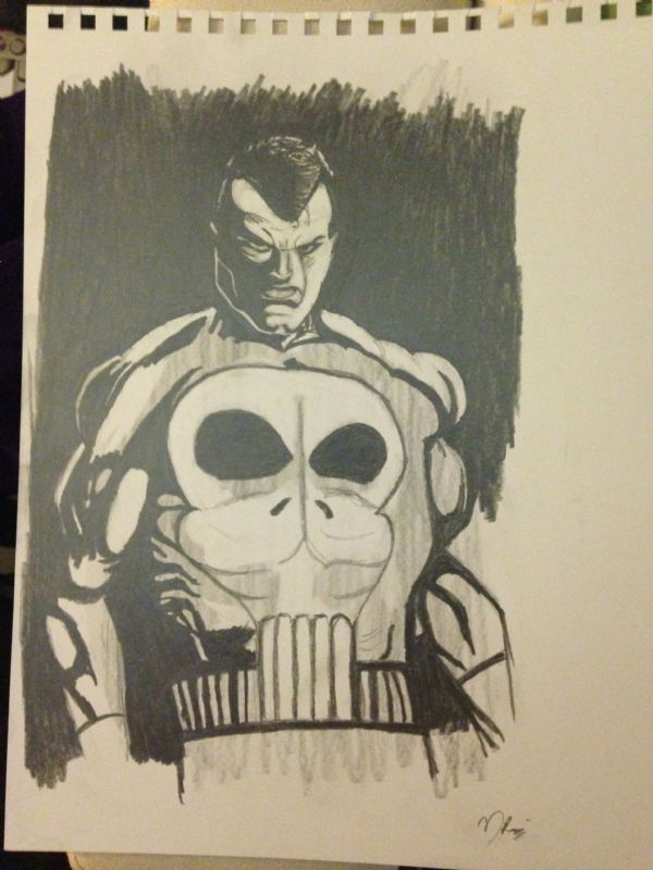 Punisher by Matthew Ruggeri, in Andrew K.'s Toronto Winter Comicon 2013 ...