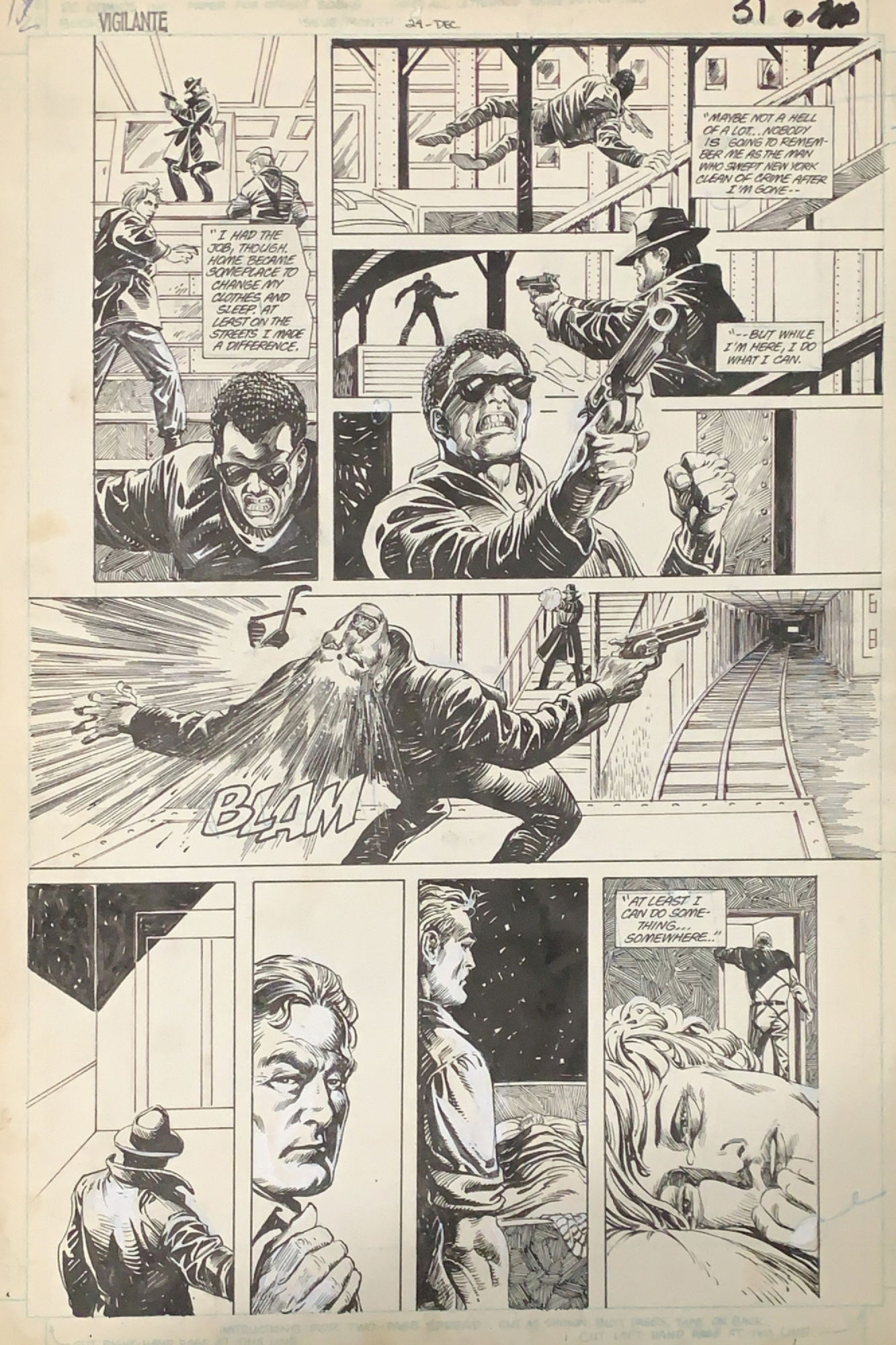 Vigilante 24 p. 31, in Shannon Weathers's Vigilante/Homeless Avenger ...