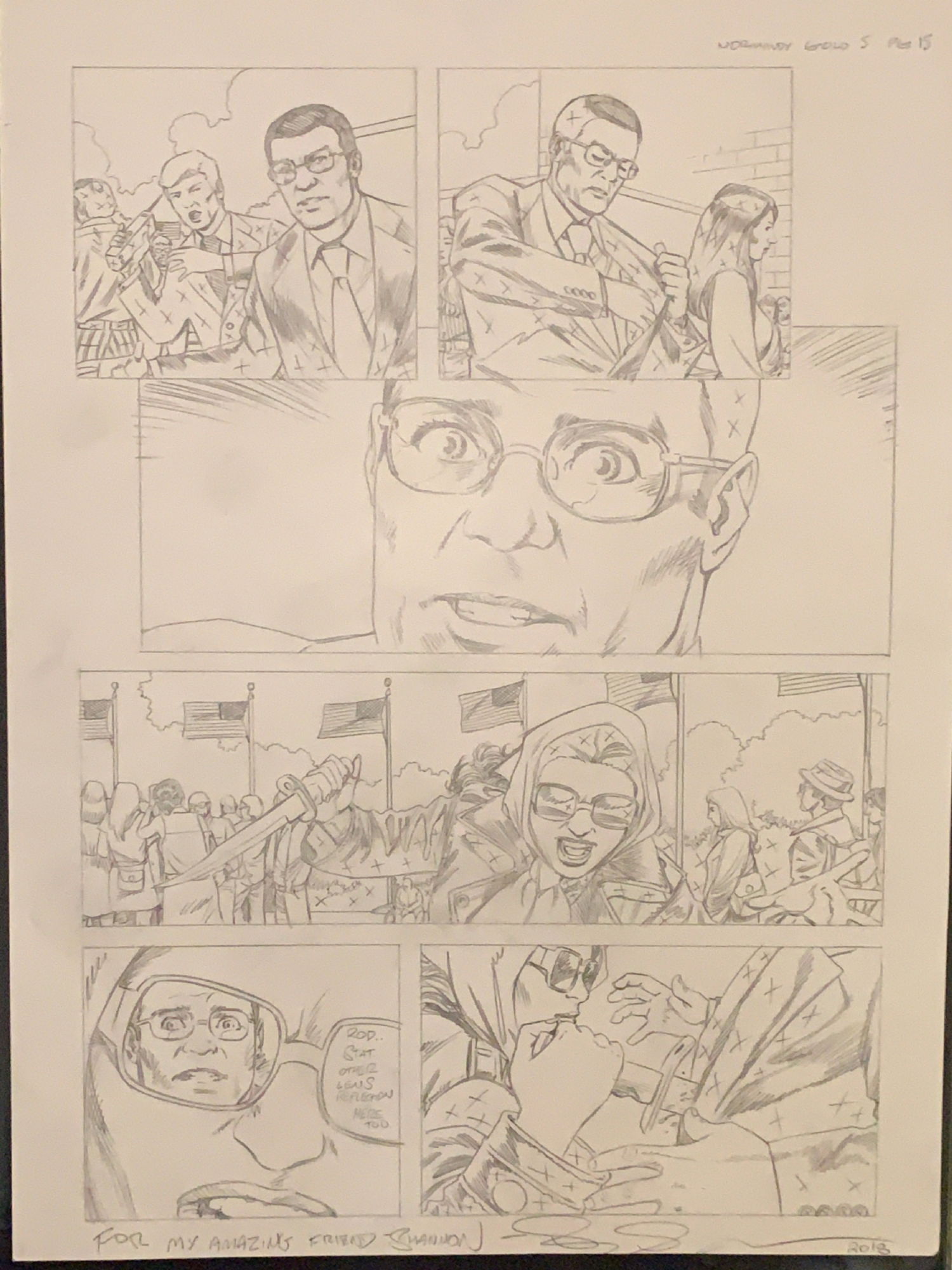 Normandy Gold 5 p. 15 by Steve Scott, in Shannon Weathers's Comic Pages ...