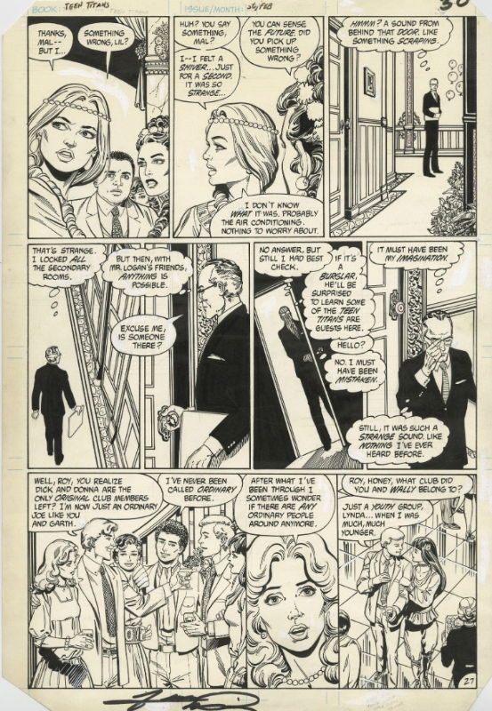 Tales of the Teen Titans 50 p. 26 by Perez and Giordano Donna Troy ...