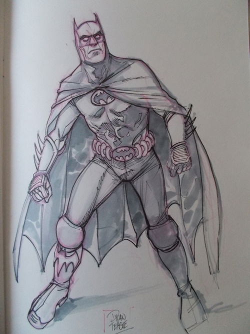 Batman, In Neil Patel's Commissions Comic Art Gallery Room