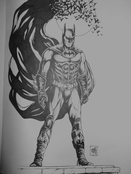 Batman Forever , in Neil Patel's Commissions Comic Art Gallery Room