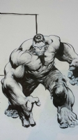 Incredible Hulk Comic Art