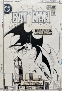 Batman #315 cover Comic Art