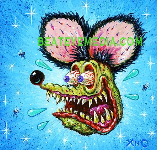 XNO Original Art-RAT FINK-ED ROTH-BIG DADDY ROTH, in Beat Eye 