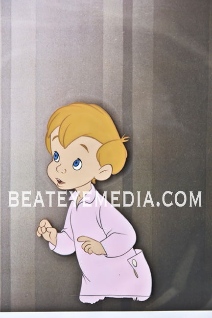 For Sale - PETER PAN - MICHAEL DARLING - ANIMATION CEL - CARTOON - DISNEY,  in Beat Eye Media's 2 - Animation & Cartoon Art FOR SALE Comic Art Gallery  Room