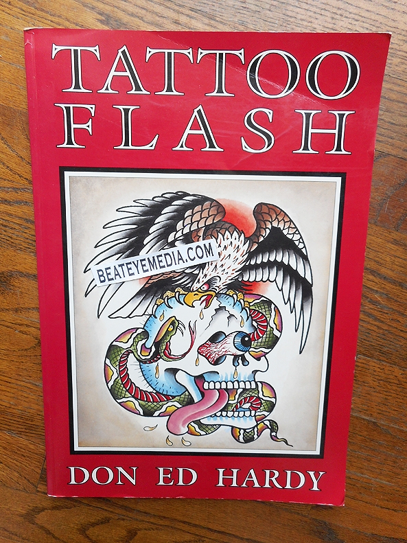Ed Hardy Book Signed Dragon Tattoo Tattoo Flash Sailor