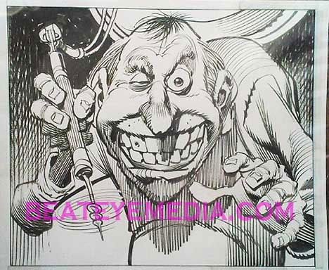 New York Yankees Baseball Illustration by Jack Davis - Artvee