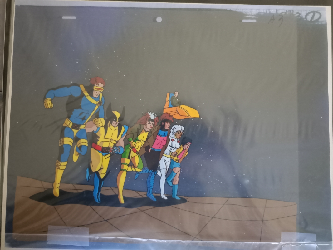 X-Men: The Animated Series - Opening Credits Animation Cel, in Magneto  Guy's Animation Comic Art Gallery Room
