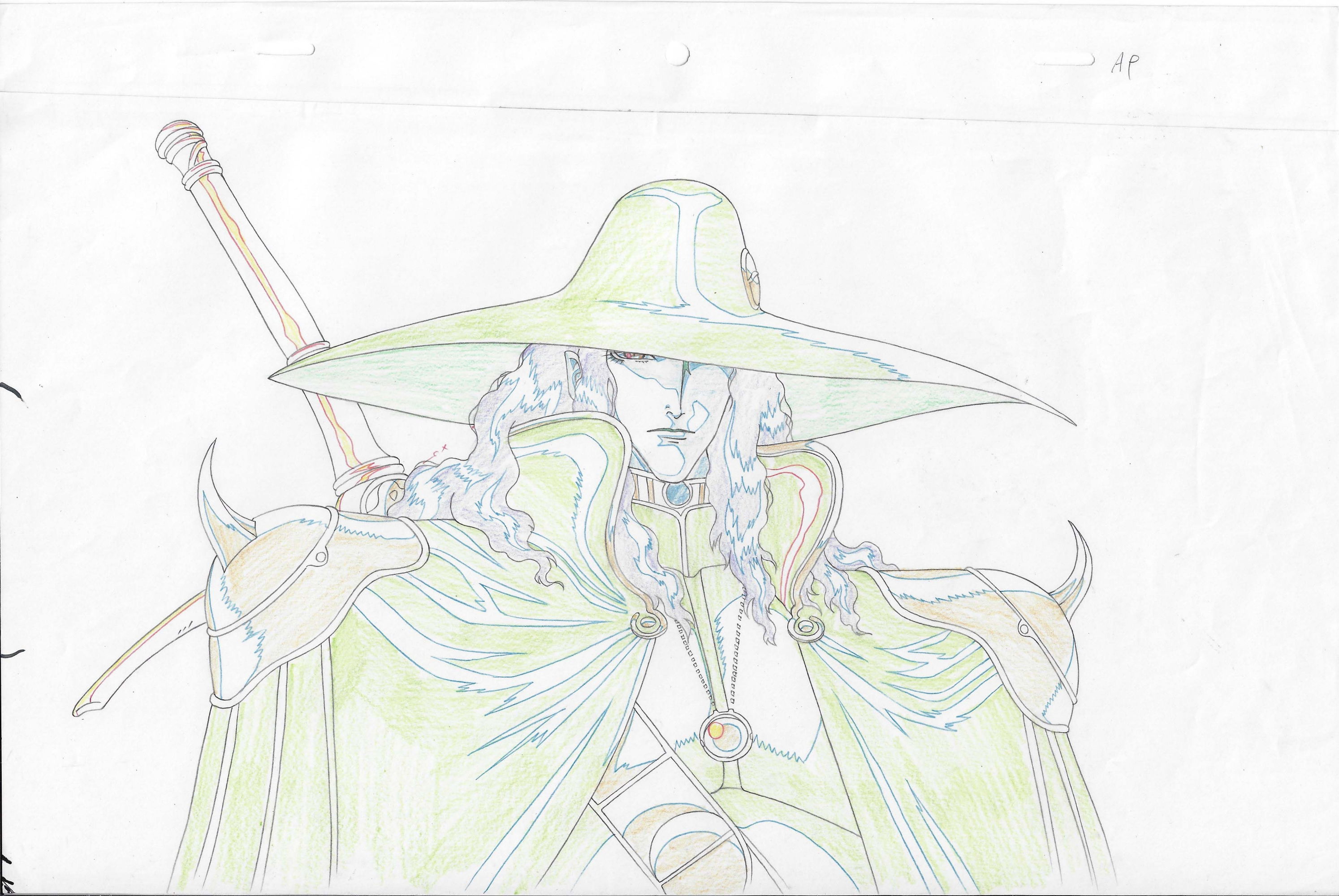 Original Vampire Hunter D: Bloodlust D Cel.