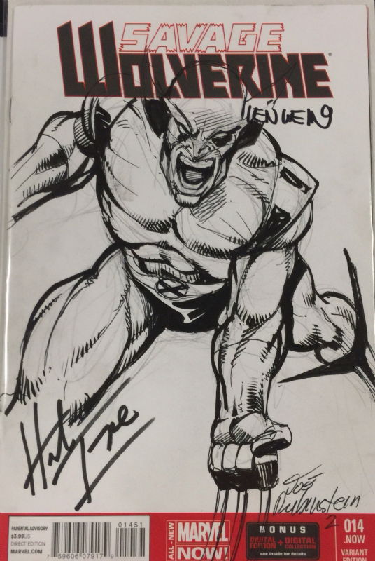 Wolverine Sketch cover by Joe Rubinstein, in Will L.'s Comic Original ...